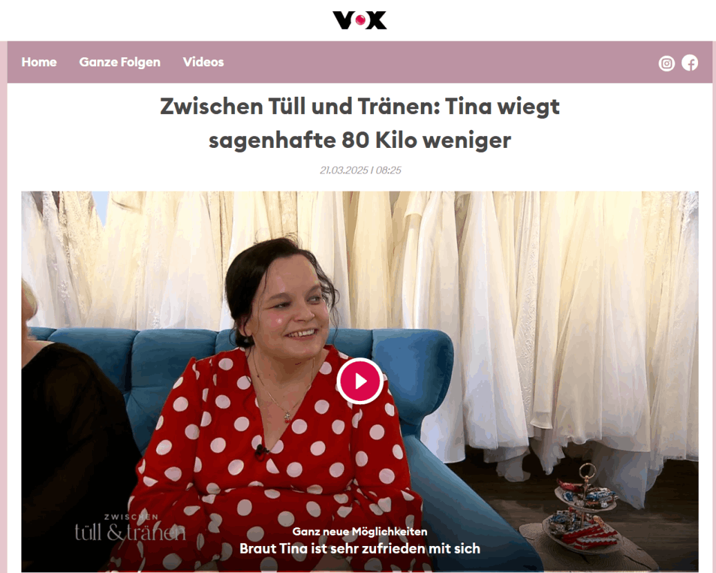 Tina Mareike Kuschel VOX Zwischen Tüll und Tränen